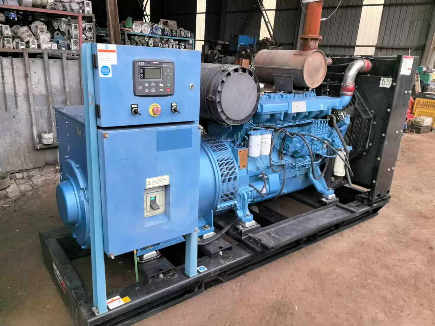 大峪镇500kW 柴油发电机组可带动设备功率的计算公式是什么？