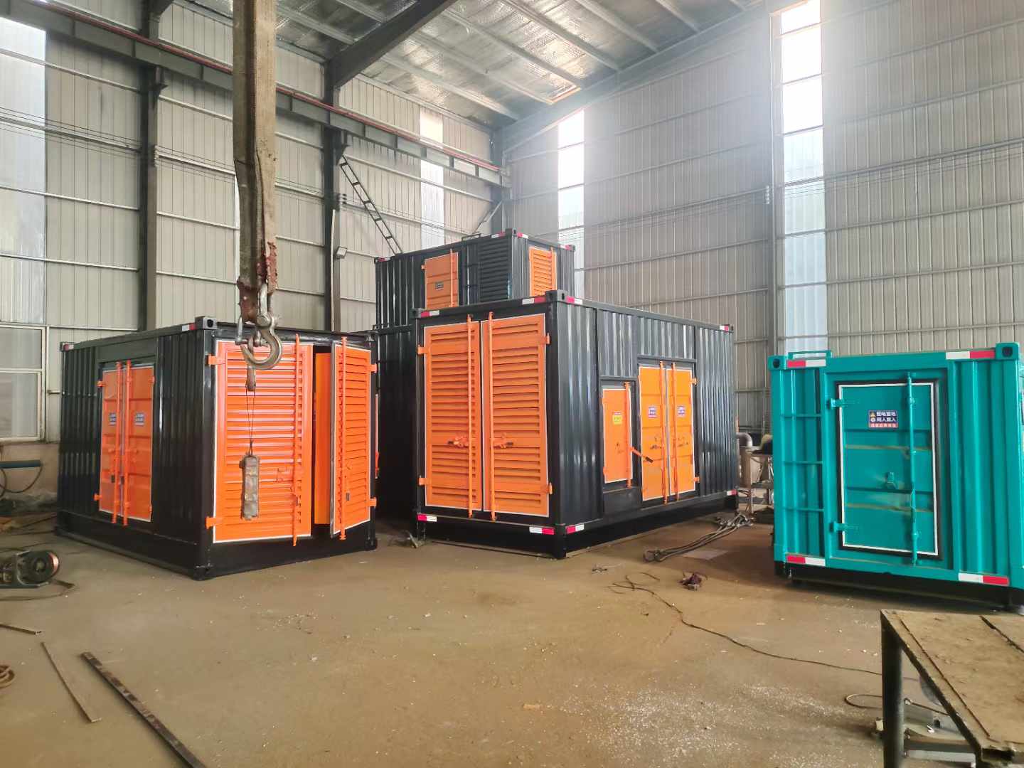 大峪镇500kw柴油发电机组可以带动多少功率设备？
